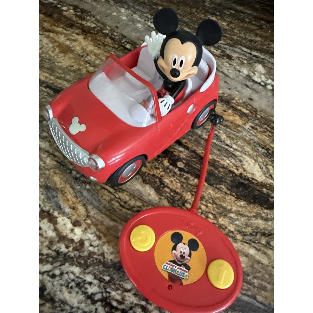 Jada Toys Disney Junior Mickey Mouse Clubhouse‎ Roadster Car Red Works